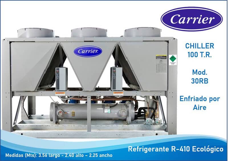 Renta de chillers  Carrier
