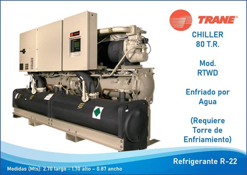 Renta de Chillers Trane