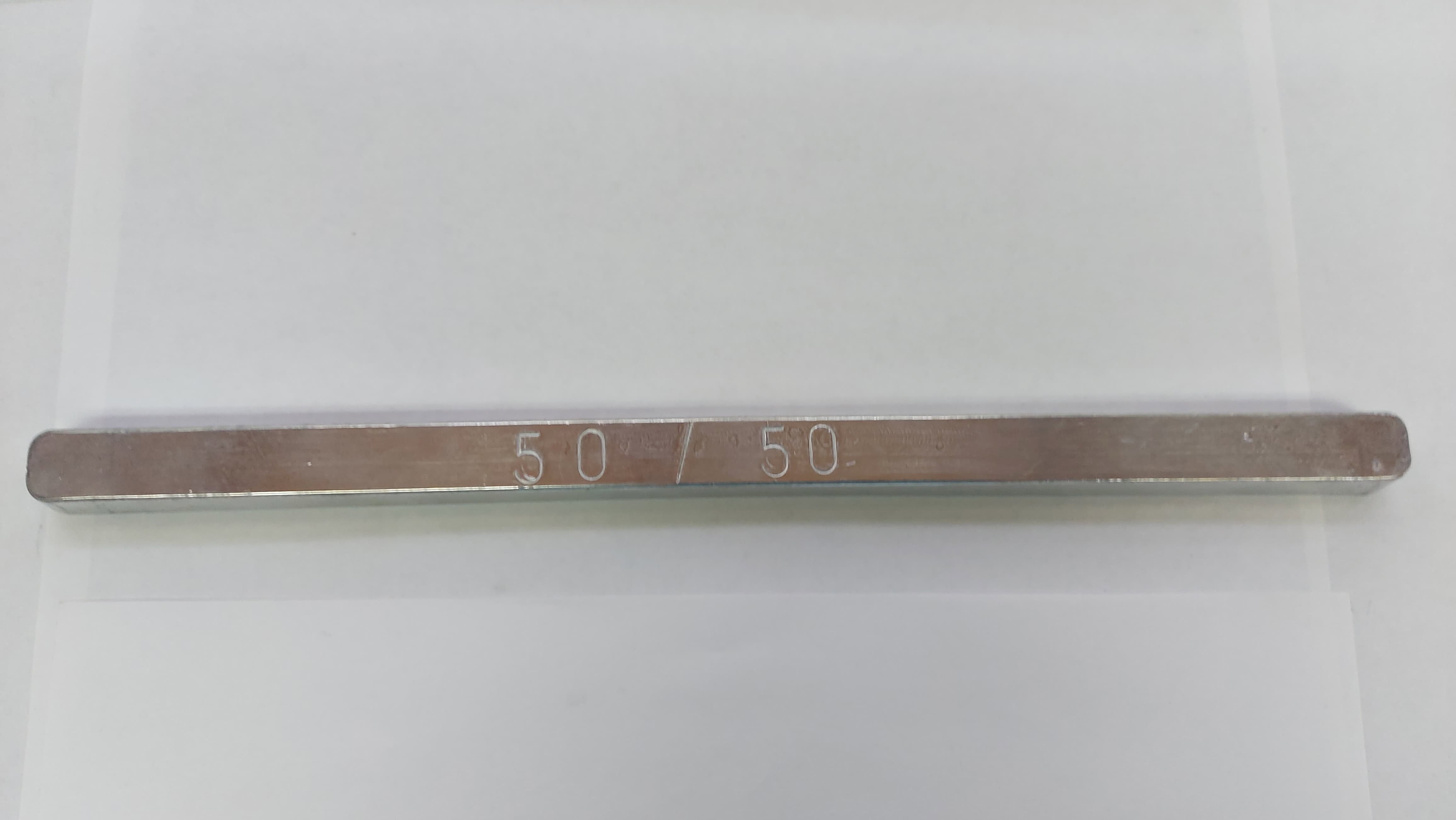 Presentacion de barra de soldadura 50/50