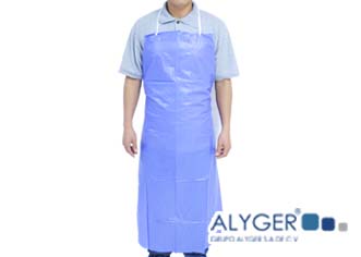 Mandil reutilizable para el manejo de alimentos Grupo Alyger