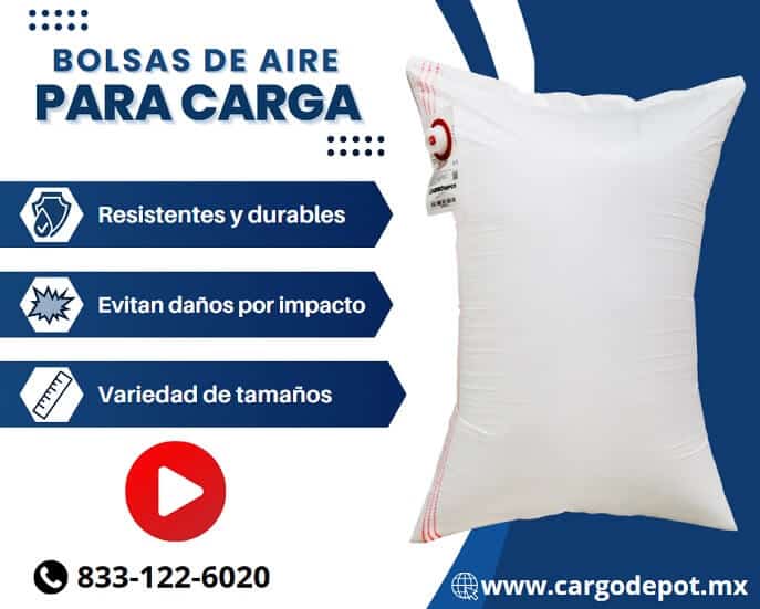 Bolsas de aire para carga y sus