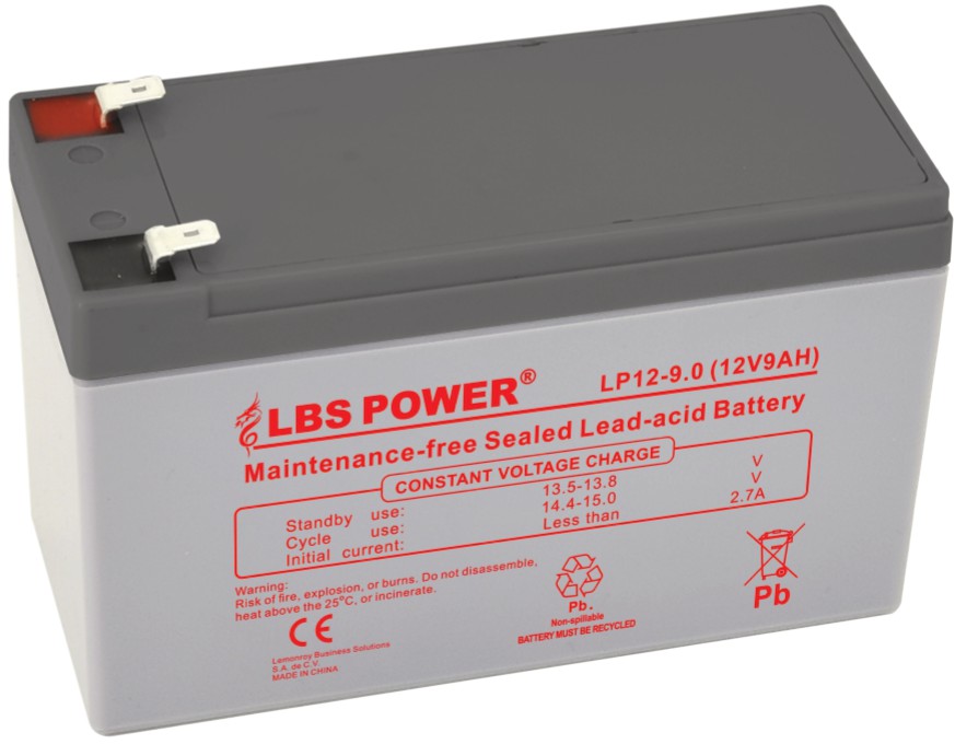 Baterias para ups LBS 12V 9Ah