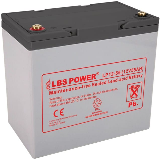 Baterias para ups LBS 12V 55Ah
