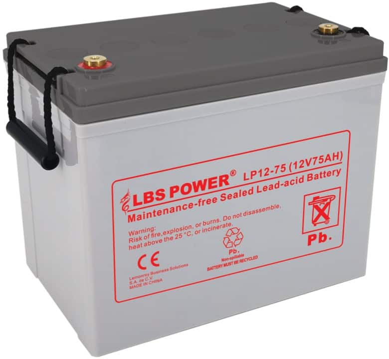 Baterias para ups LBS 12V 75Ah