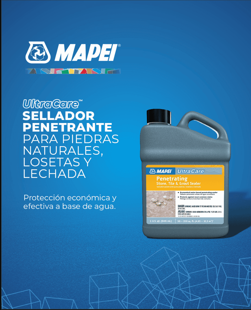 Sellador de impermeabilizante UltraCare Penetrating Stone,Tile & Grout Sealer