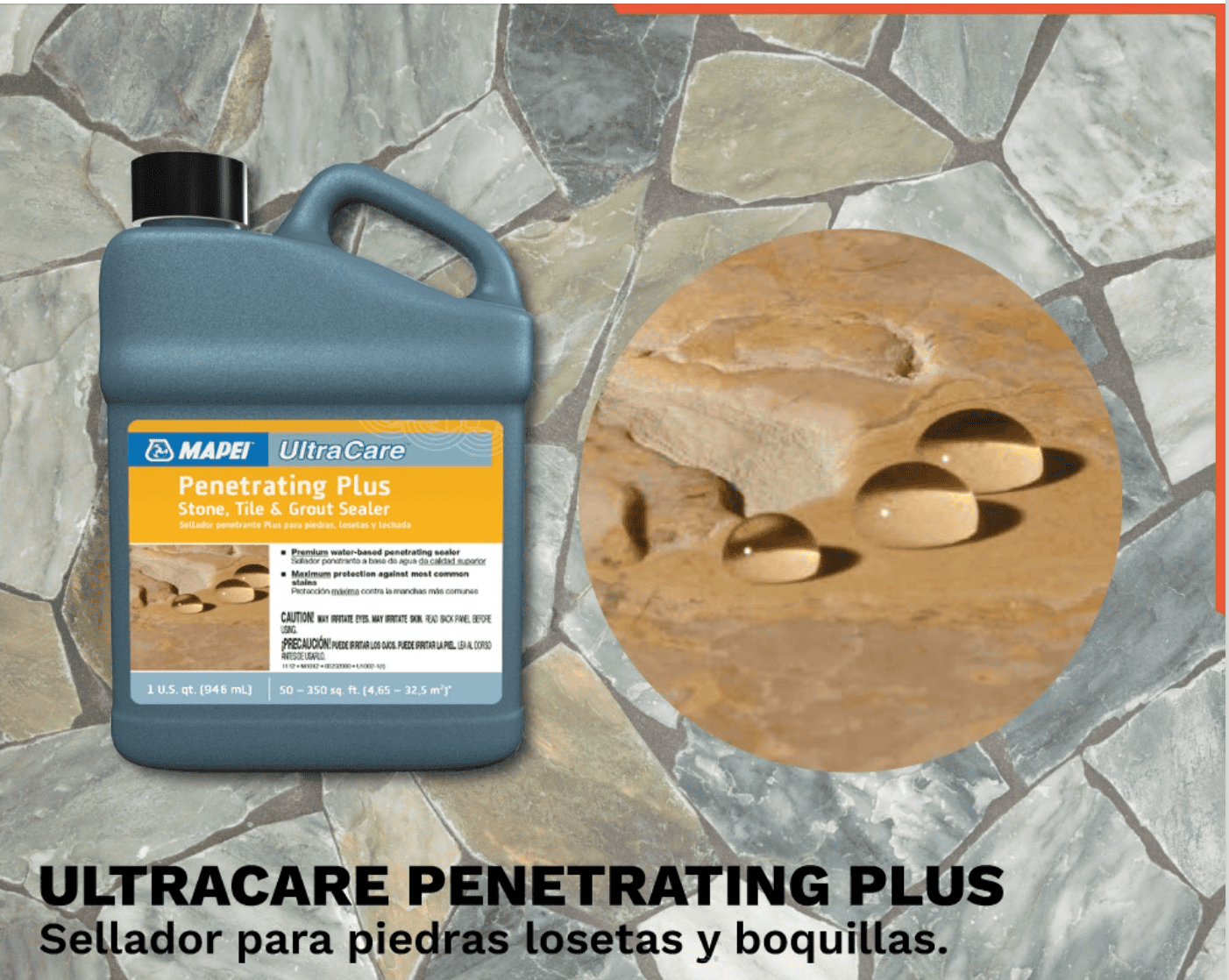 UltraCare Penetrating Plus Stone, Tile & Grout Sealer