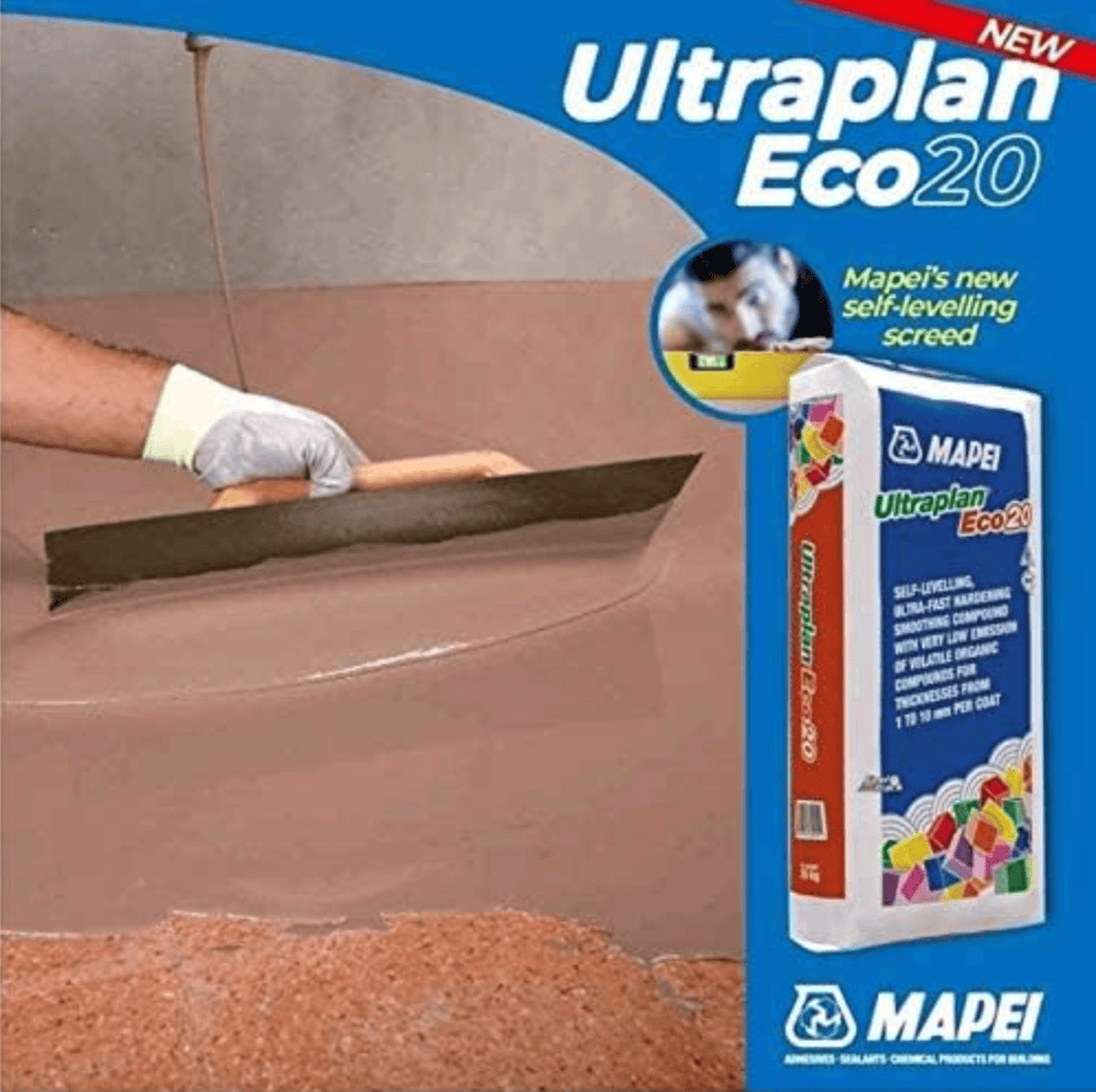 Autonivelantes cementicios Ultraplan ECO 20