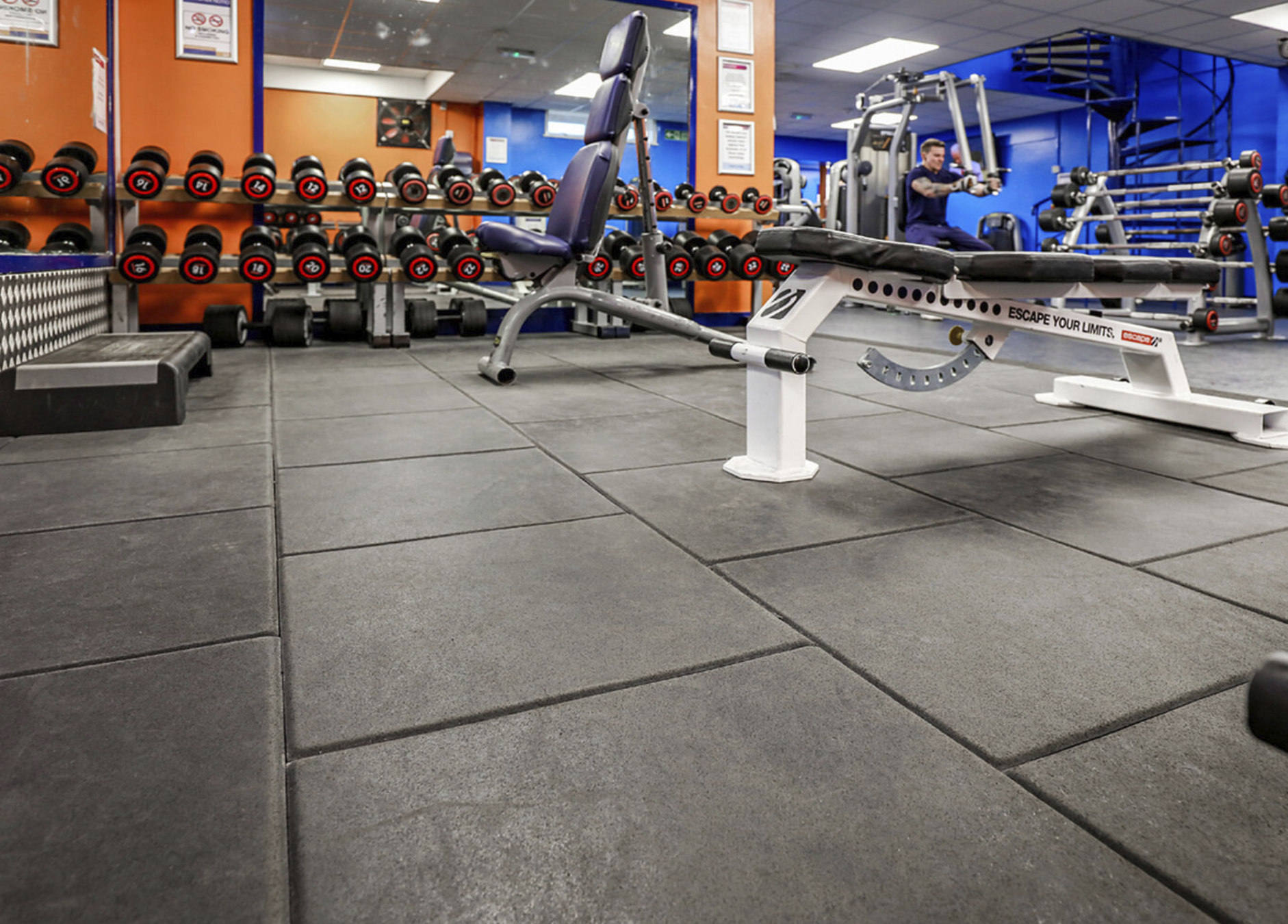 Pavimentos para gimnasio POWERSHOCK 300