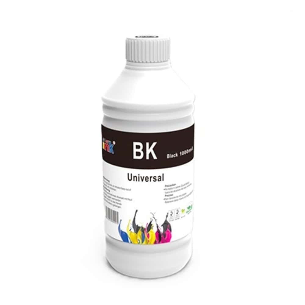 Tinta para impresoras Universal Negra 1L