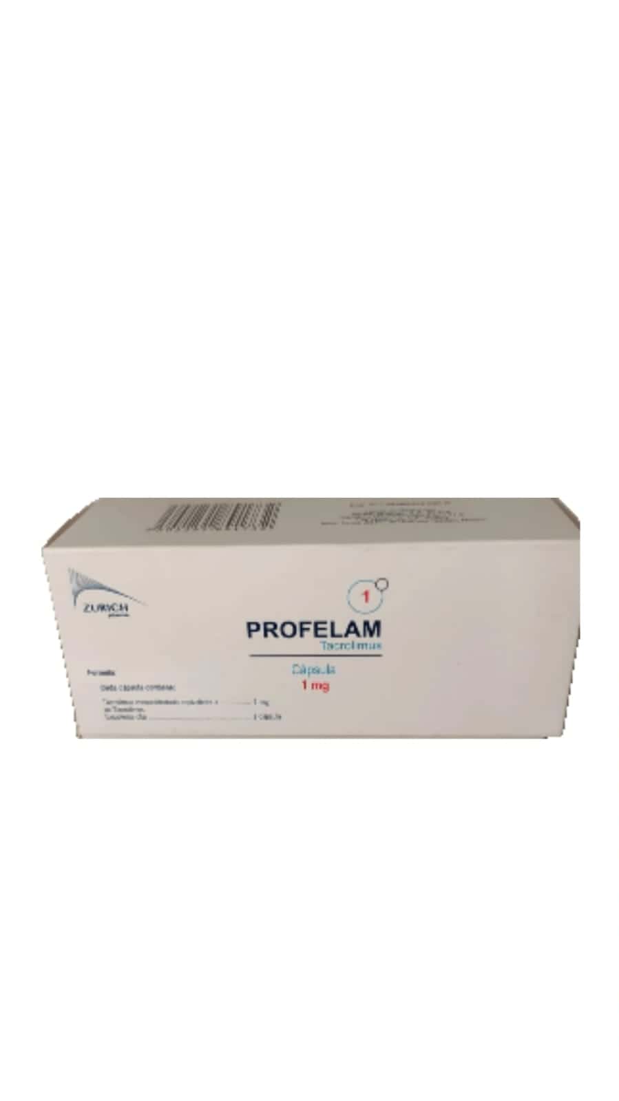 Tacrolimus 1 mg con 50 tabletas Genérico