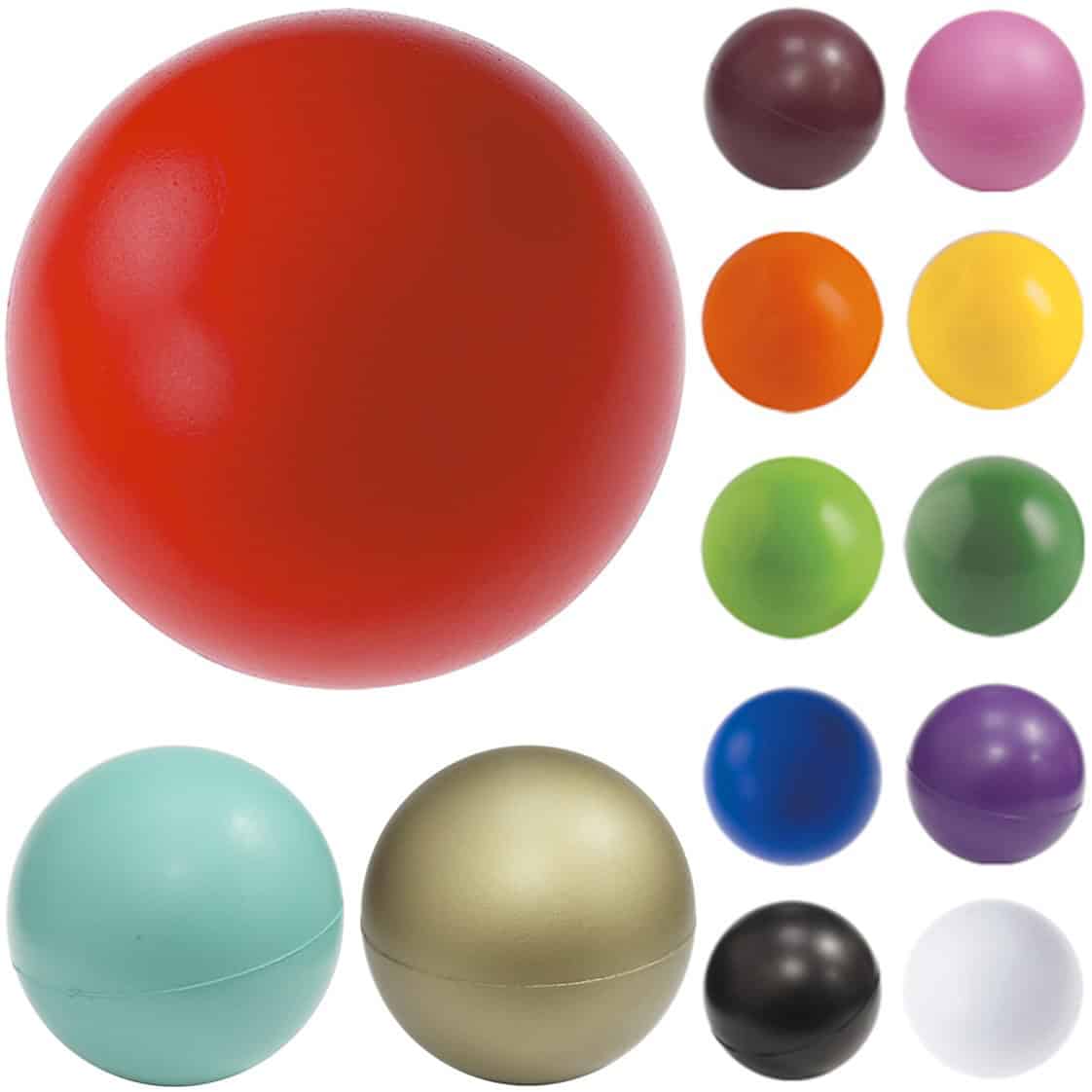 Pelotas antiestrés circulares