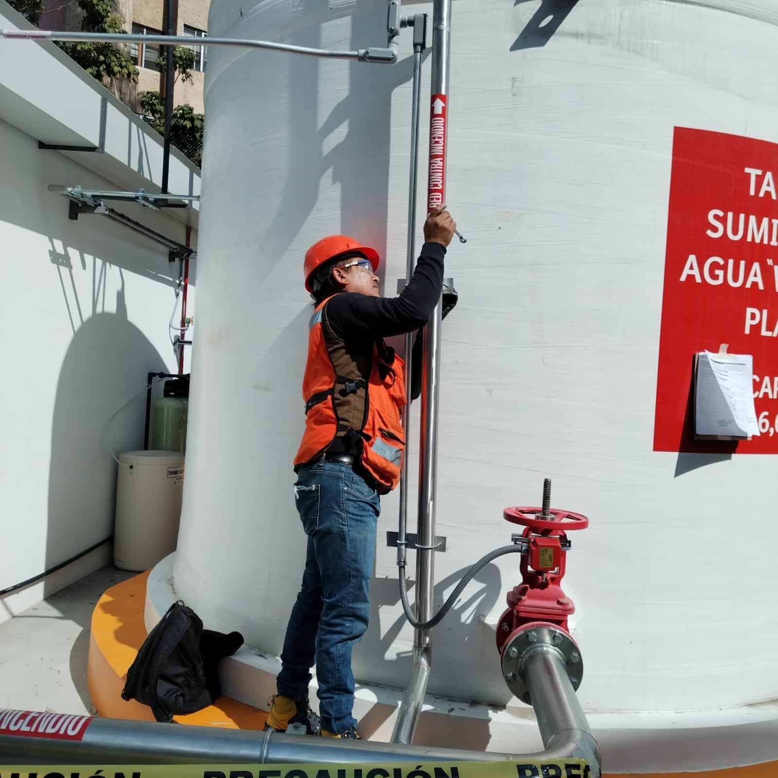 Instalaciones contra incendios para inmuebles Corporativo Araza Service 3