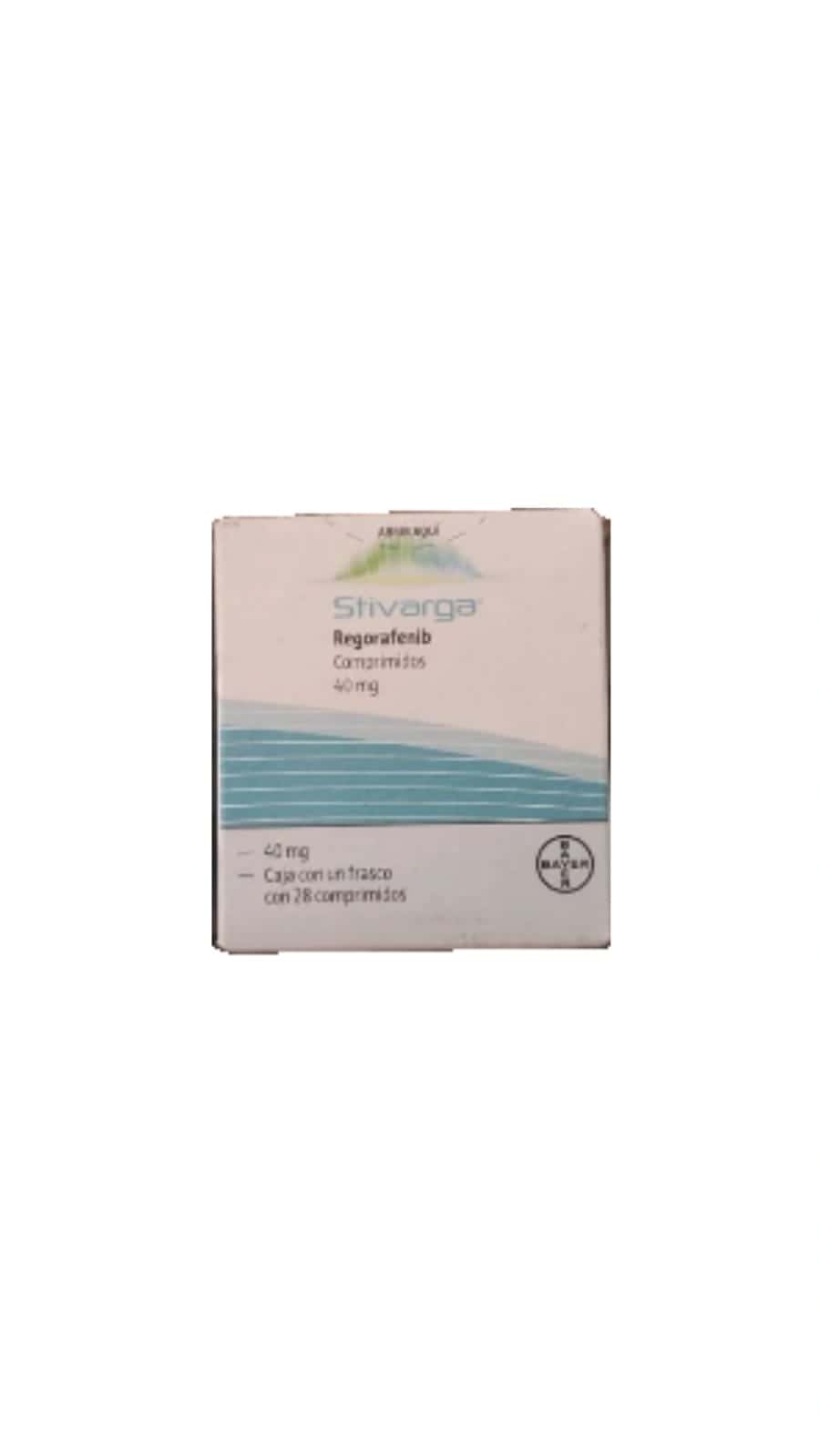 Regorafenib 40 mg Frasco con 28 comprimidos Proveedor de 
