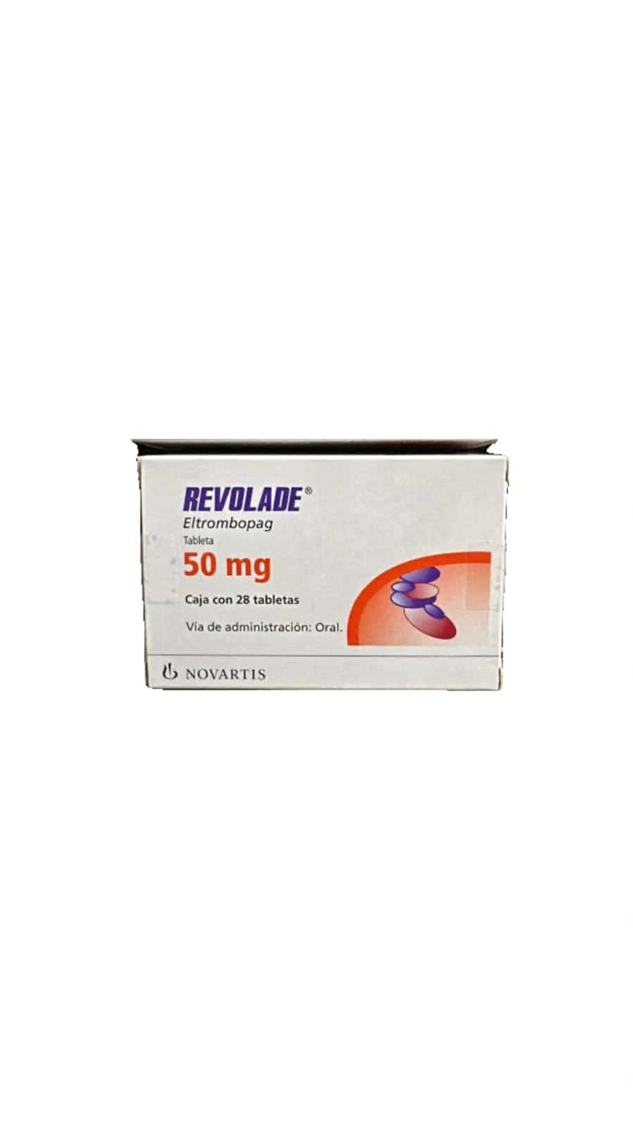Eltrombopag 50 mg con 28 tabletas Proveedor de