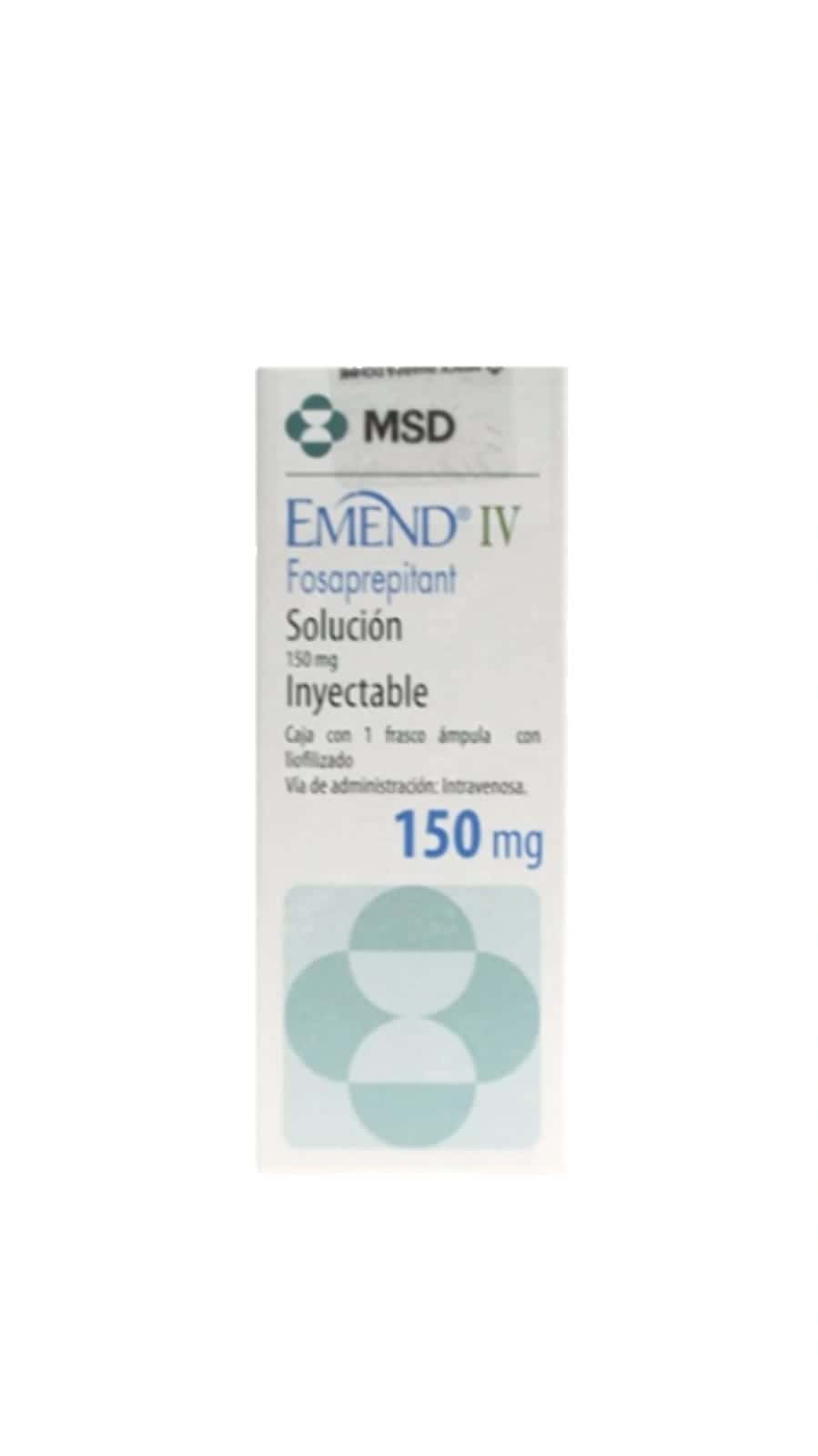 Fosaprepitant 150 mg Solución Inyectable Efectos Secundarios 