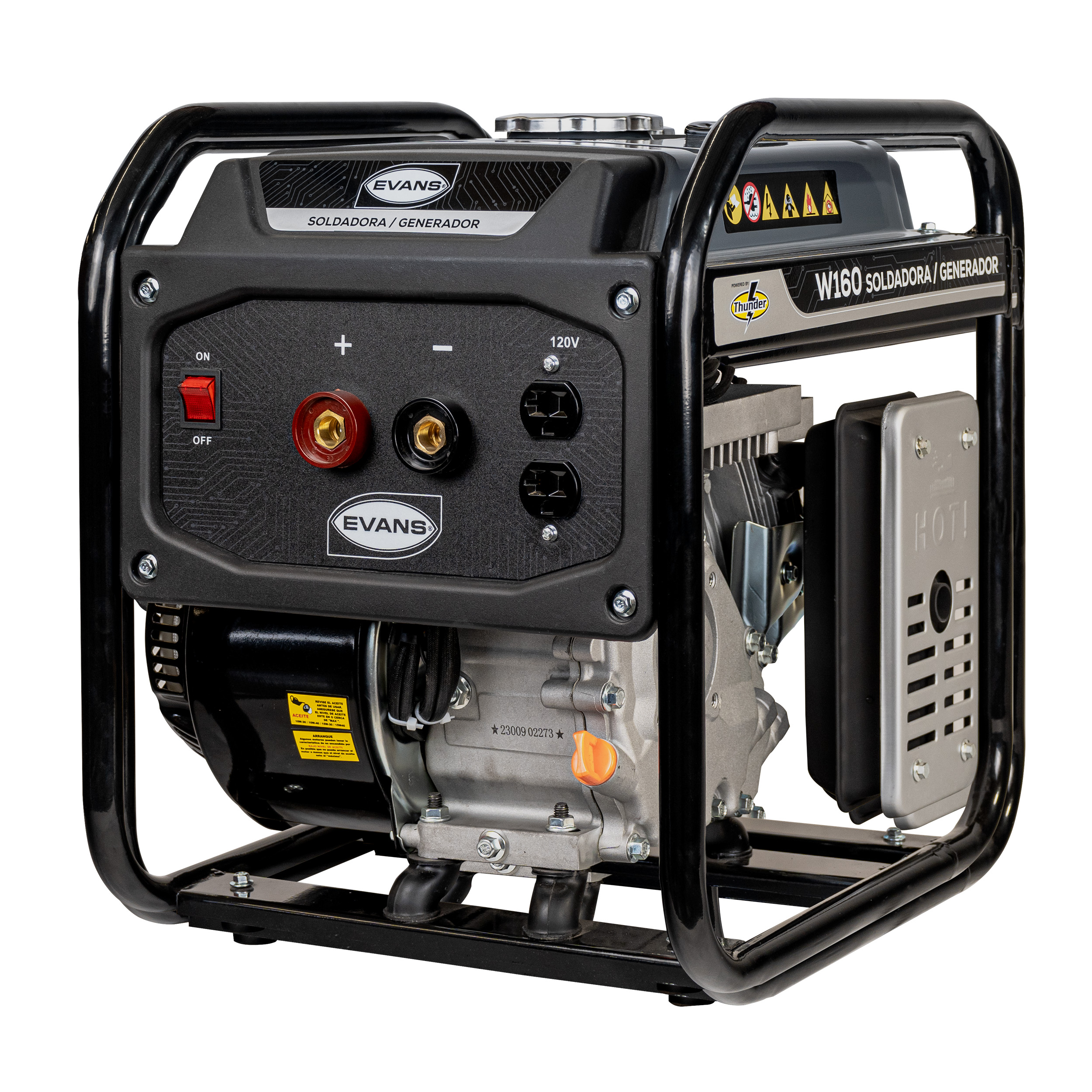 SOLDADORA/GENERADOR 7HP 1KW W160MG0700TH