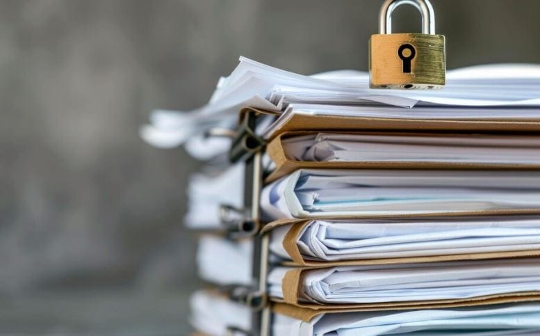 Resguardo de documentos administrativos en papel Safe Data