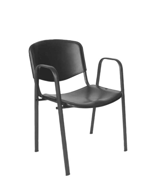 Silla A-150 en Polipropileno Negro
