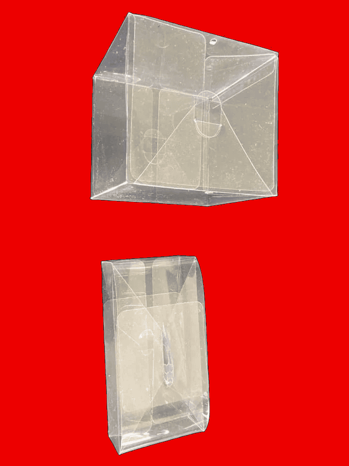 Cajas de acetato armadas para pastel 2