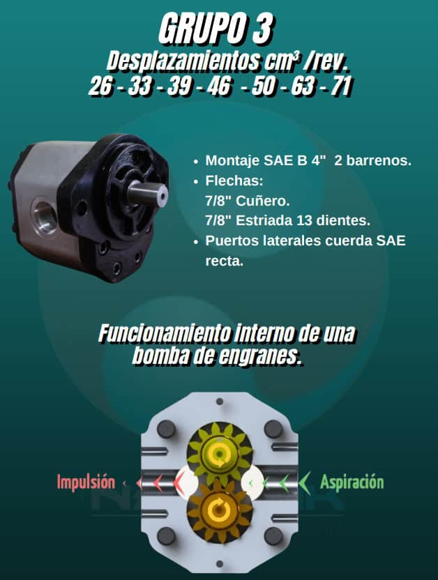 Bombas hidraulicas Neumak 5