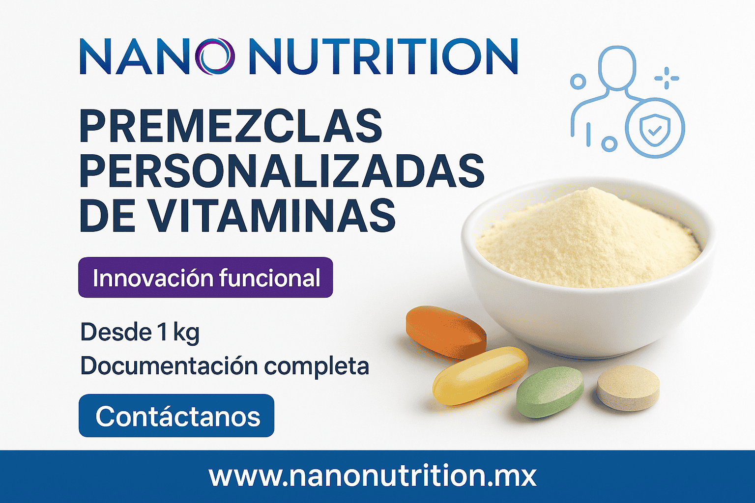 Vitaminas en Premezclas Personalizadas| Fórmulas a Medida con Opción Kosher