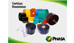 Cortinas hawaianas en rollo de PVC Productos de Hule Automotrices Phasa 1