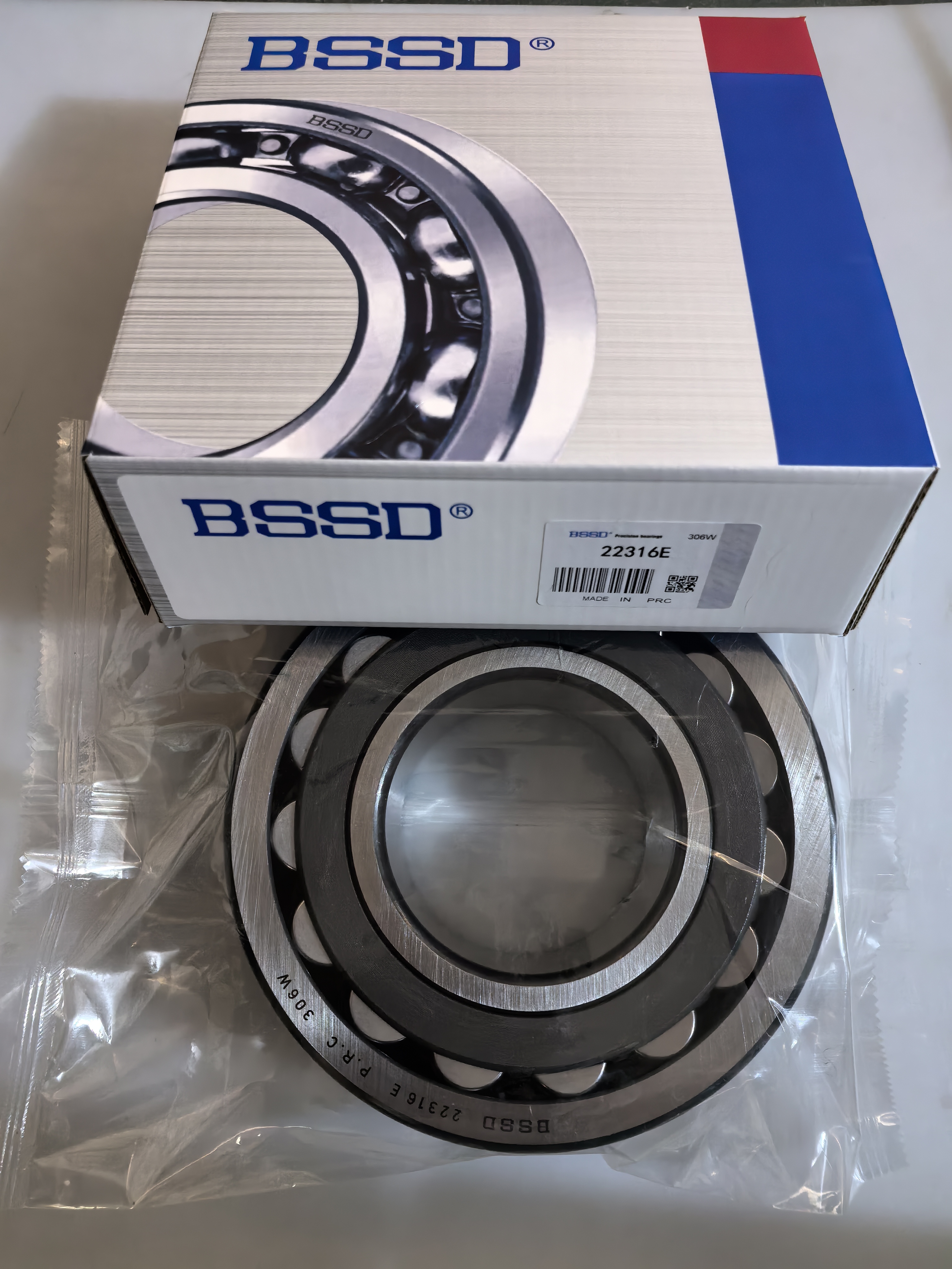 Baleros industriales Rodamiento de rodillos esféricos autoalineables de doble hilera 22213