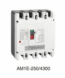 Interruptores de Baja Tensión AM1E-250/4300 3 Polos