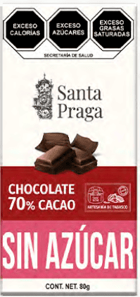 chocolate con leche sin azúcar 70% cacao