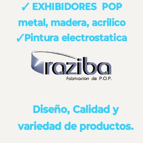 Exhibidores publicitarios para punto de venta CDMX