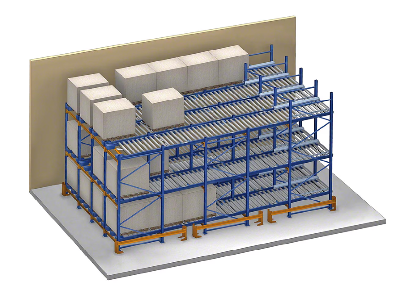 Almacenaje - Rack de Flujo