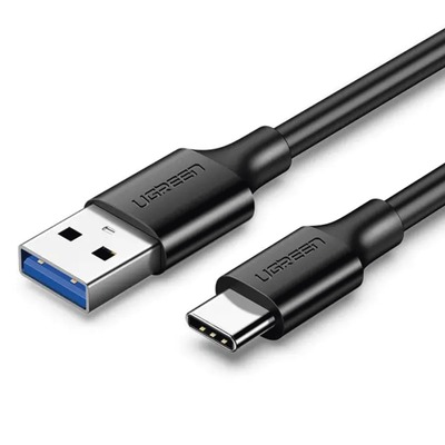 Cable USB-A a USB-C | 1 Metro | Carga y Sincronización de Datos | Carga Rápida 60W | Datos 5 Gbps | QC 3.0/2.0 | FPC | AFC | Protección Integrada | Duradero y Flexible| Caja ABS