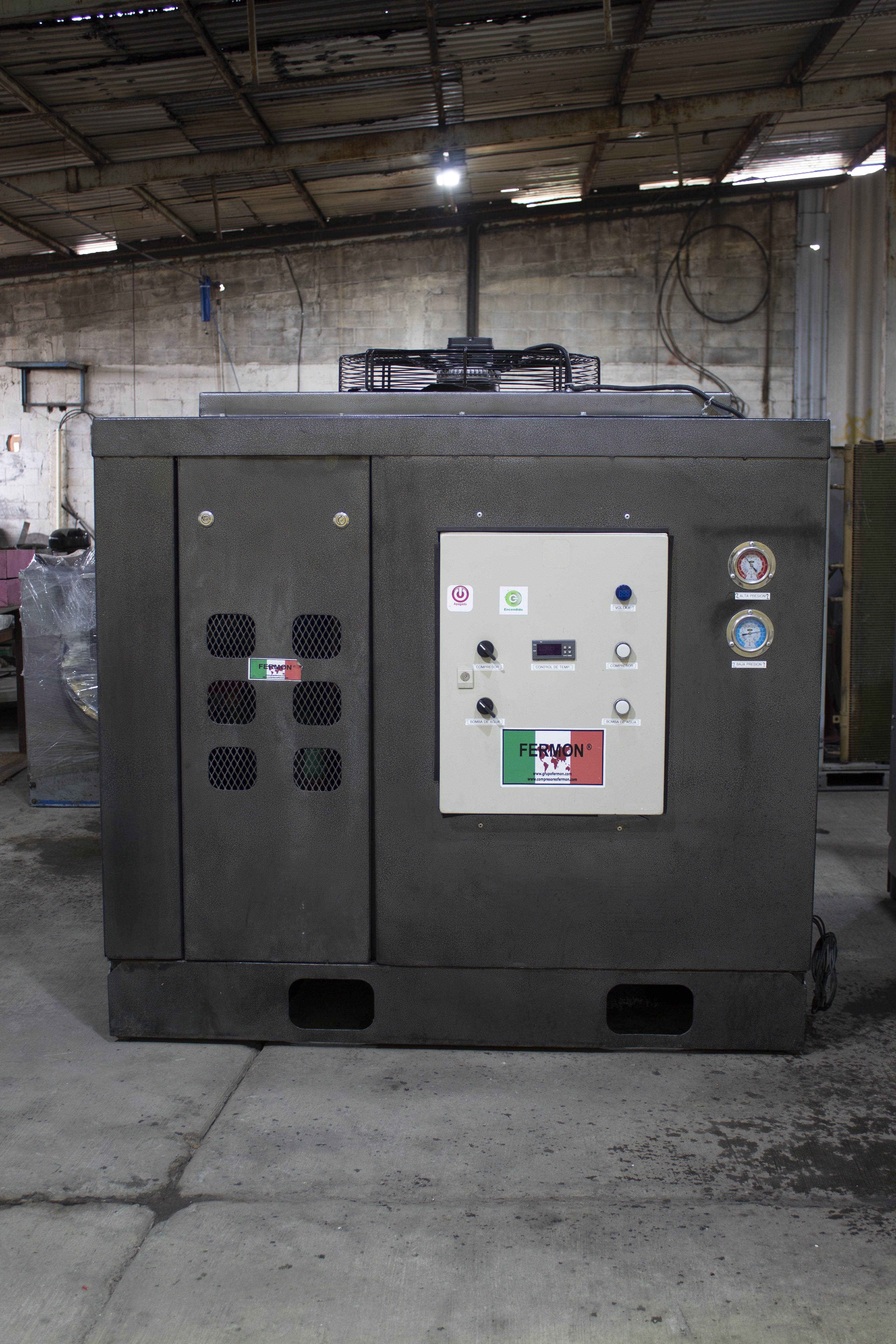 Chillers de agua helada enfriador