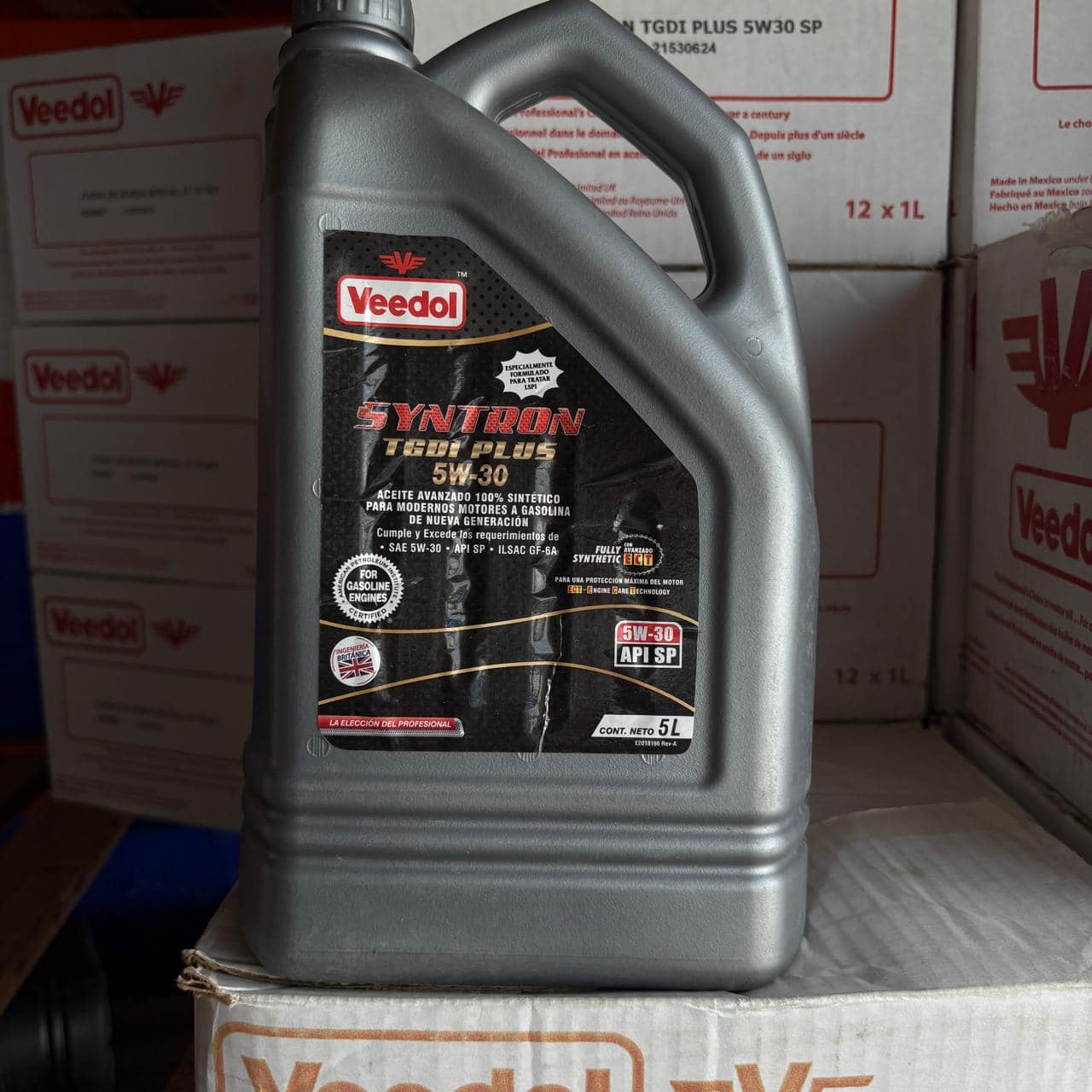 Aceite Sintético 5w30 Syntron Veedol 