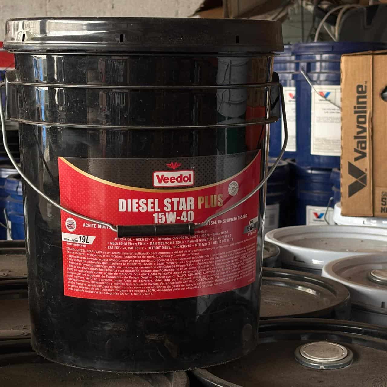 Aceite Mineral Star Plus 15W40 Veedol 19Lt