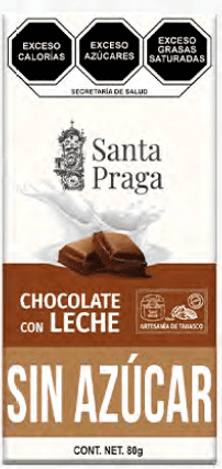 CHOCOLATE CON LECHE SIN AZUCAR