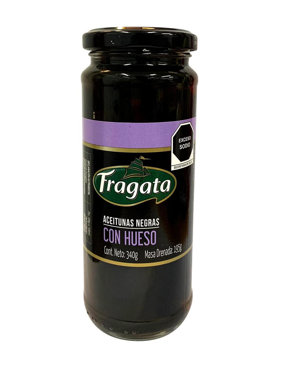 Aceitunas negras con hueso 340G