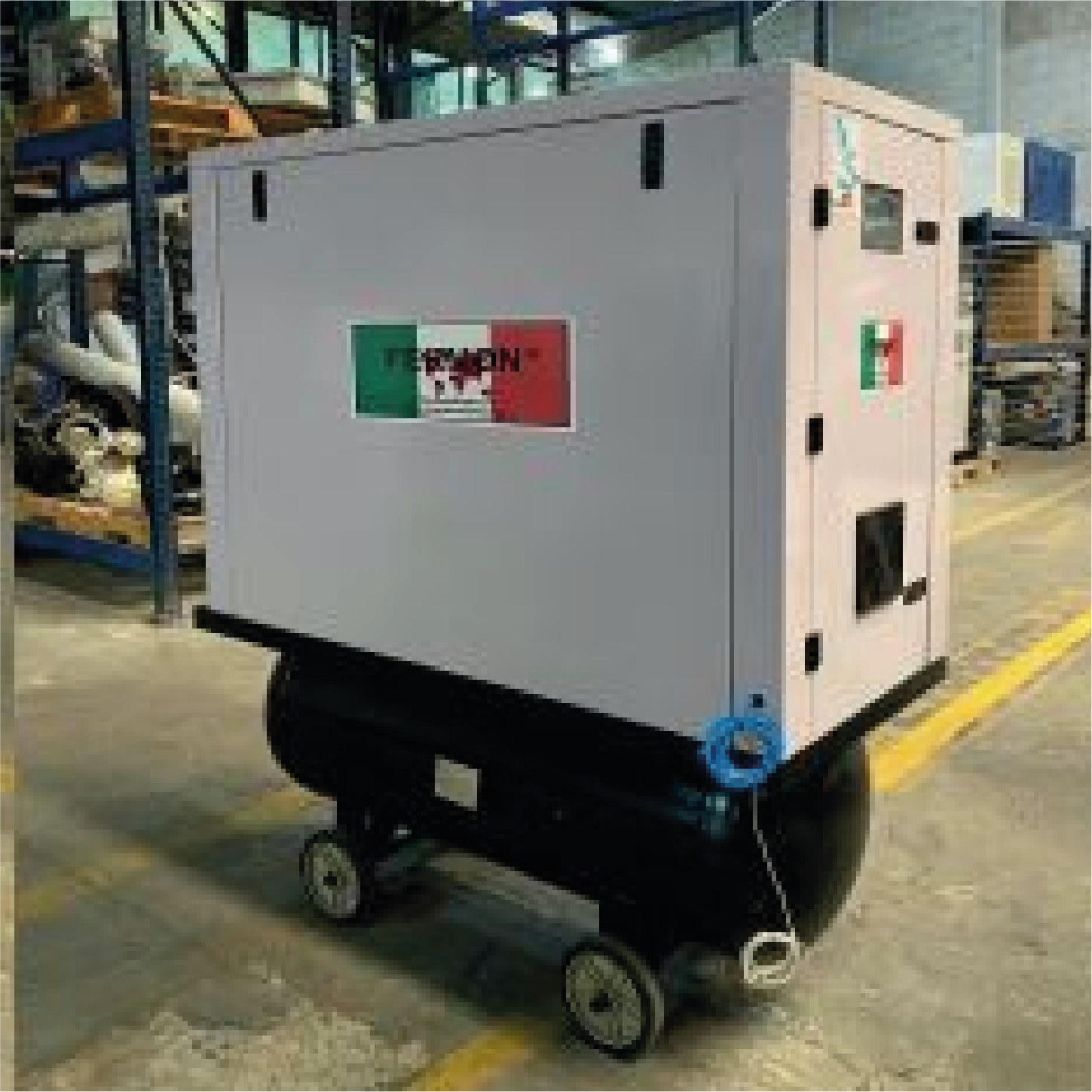  COMPRESOR DE TORNILLO TIPO SCROLL 5 HP – LIBRE DE ACEITE TANQUE DE 235 LITROS