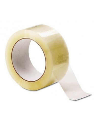 Cintas de empaque canela y transparente