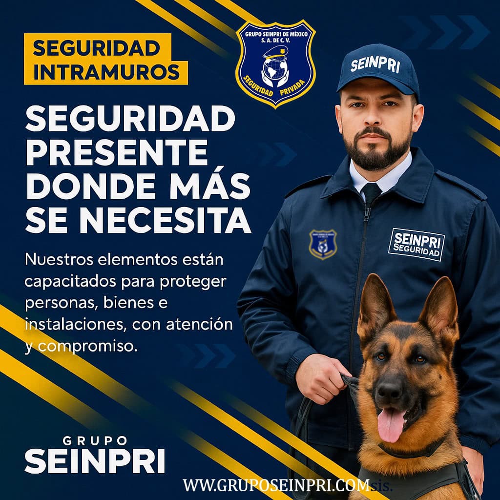 Seguridad privada Unidad K9