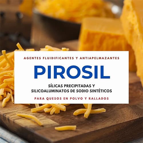Silicas para alimentos Pirosil PS-120