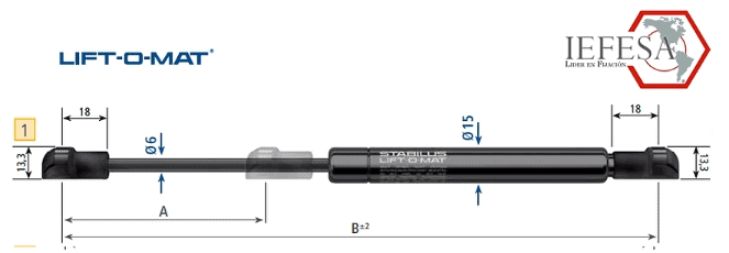 Amortiguadores Industriales STABILUS