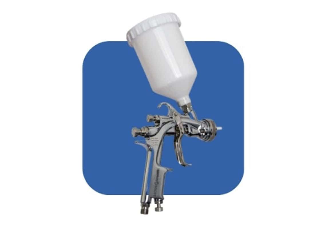 Pistola de pulverización por gravedad Airspray