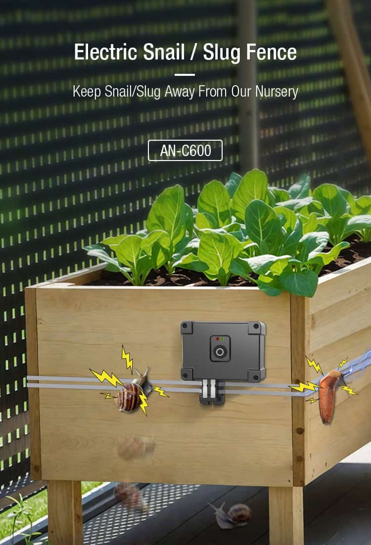Productos para el control de plagas Electronic Snail Fence Para Plantas