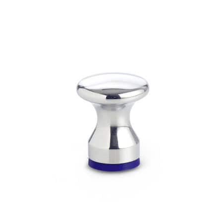Perillas con forma de hongo Acero inoxidable, con orificio roscado o espárrago roscado, diseño higiénico.