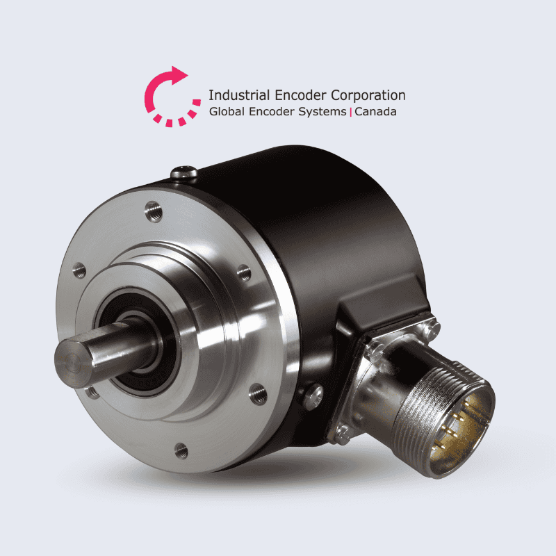Encoders incrementales de eje sólido, serie IS581, para control de movimiento y retroalimentación de posicionamiento