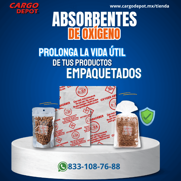 Paquetes absorbentes de Oxígeno grado alimenticio 30-1000ml