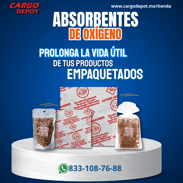 Sobres absorbenes de humedad distintas aplicaciones