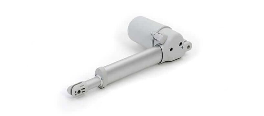 Actuador lineal DEWERT OKIN flexible para camas asistenciales.