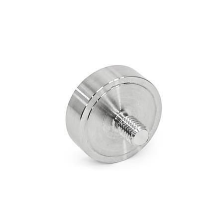 JW WINCO GN 50.8 Imanes de retención